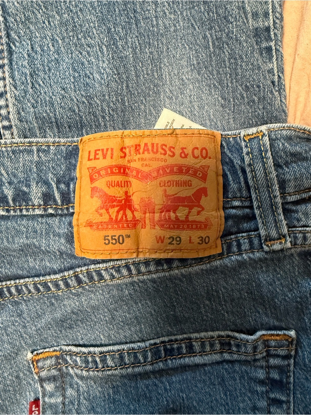 Levi's 550™ Women's Blue Relaxed Fit Jeans - W29 L30